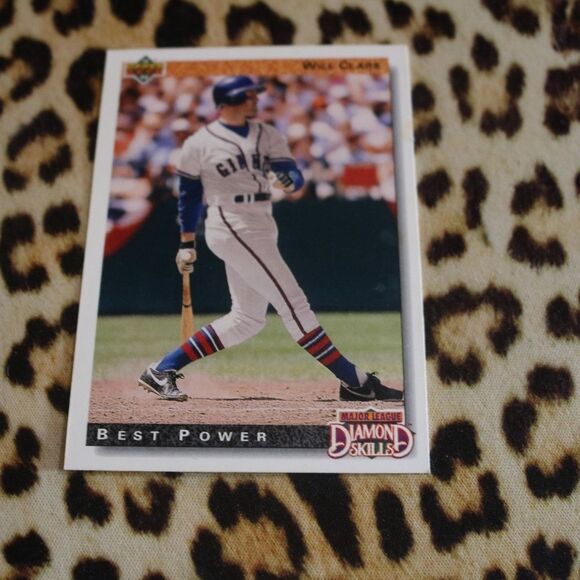 Will Clark #718 Baseball Card - Picture 1 of 2